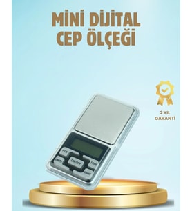 300 Gr Hassas Cep Terazisi Mavi Işıklı Lcd Ekranlı