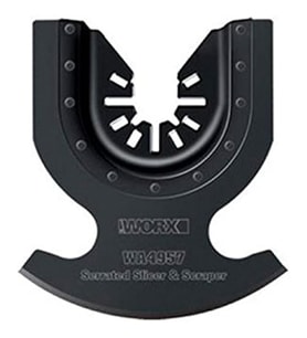 Worx Wa4957 Çok Amaçlı Raspalama Makinesi Için 65Mm Universal Kazıma Ve Halı Kesme Bıçağı (Standart)