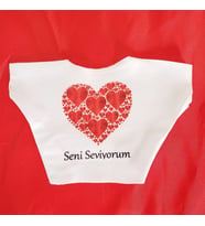Mulvxkrg Krg02 Seni Seviyorum Baskılı Tişört (Mulvix)
