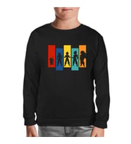 Dragon Ball - Fusion Siyah Çocuk Sweatshirt