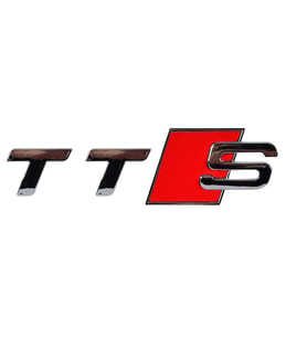 AUDI TTS UYUMLU YAZI - BAGAJ ARMASI KROM