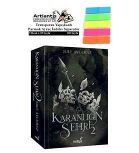 Karanlığın Şehri 2 769 Sayfa Karton Kapak Şule Avlamaz 1 Adet Fosforlu Transparan Kitap Ayraç 1 Paket (Renksiz)