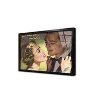 Ünlü Posterleri Çerçeveli Cam Tablo