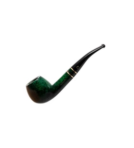 Yüksek Kaliteli 160 9mm. Filtreli Ebonit Saplı Pipo - Şık ve Dayanıklı