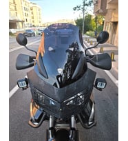 MOTOCAM Honda CBF 600 Ön Cam 2005-2013 Model 48cm Siyah Renkli 4mm