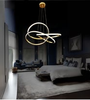 Perissa Ledli Avize (Gold)