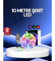 10 Metre Smart Şerit Led Bluetooth Telefon Kontrollü USB Enerjili
