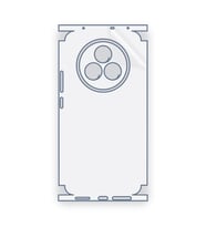 SChitec Realme P3 Pro Uyumlu Fullbody Arka Kaplama Hidrojel Koruyucu Film