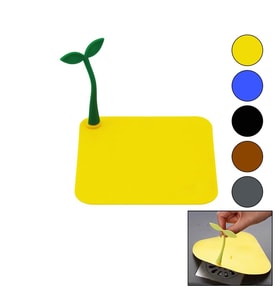 KAREGİDER KAPAK - SİLİKONSÜZGEÇ KOKU ÖNLEYİCİ RENKLİ MATÇİÇEK MODELİ TUTMA SAPLIBRKT-217927 (5343)
