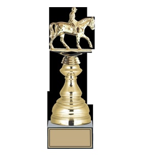 ODAK KUPA - Figürlü Kupalar - At / Binici Figürlü Kupalar FG-023 A - 31 cm