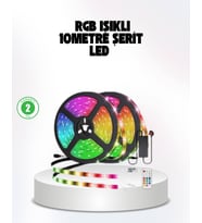 Müziğe Duyarlı Renkli Smart Şerit LED Işık USB Bağlantılı Ambiyans Aydınlatma