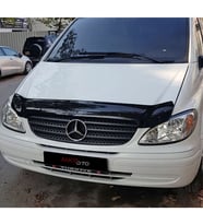 Mercedes Vito 2002-2014 Ön Kaput Koruyucu Rüzgarlığı Piano Black 3.2 mm Kalın Plastik