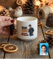 Kişiye Özel Karikatürlü Babaya Hediye Daddy Cool T Kupa Babalar Günü Hediyesi