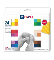 Fimo Soft Polimer Kil Seti 25 gr x 24 Renk Basic 