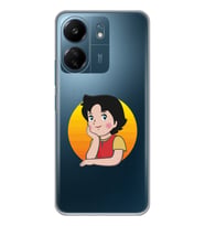 Xiaomi Redmi 13C Uyumlu Heidi Tasarımlı Şeffaf Telefon Kılıfı