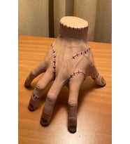 Wednesday El Hand Şey Biblo Büst 3d Baskı Aksiyon Figürü Hediyelik Kişiye Özel 15 cm