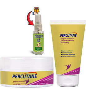 Percutane Kapsikum Meyvesi Oleoresini Arnika Montana Çiçeği Dulavratotu Tüp + Kavanoz 50ML + Yağı