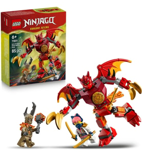 LEGO NINJAGO Kai’nin Ejderha Robotu Savaş Paketi 71851-6 Yaş ve Üzeri Çocuklar için Oyuncak Yapım Se
