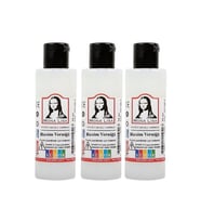 Resim Verniği 70 ml Su Bazlı 3 Adet Resim Parlatıcı Vernik 70 ml Hobi Sanat Elişi Akrilik Guaj Boya (Beyaz)