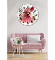 bilge Tasarım Çocuk Odası Duvar Saati 30 x 30 CM (Karışık)