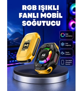 Type-c Girişli Aı Modlu Yüksek Performanslı Telefon Soğutucu Yeni Nesil