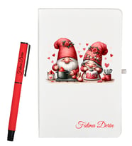 Kişiye Arkadaşa Hediye Defter ve Roller Kalem Seti