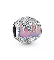 Nur Silver Disney Epcot Gümüş Charm NUR-BL12489