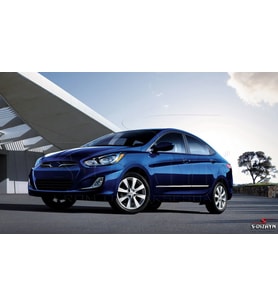 Hyundai Accent Blue Kapı Koruma Çıtası Krom 2011-2017