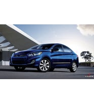 Hyundai Accent Blue Kapı Koruma Çıtası Krom 2011-2017