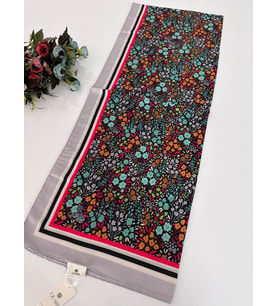 Quare Soft Pamuklu Desenli Şal LDSQ1402