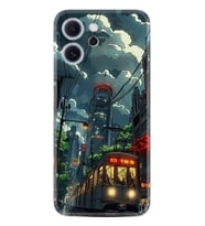Oppo Reno 14F Kılıf Boutique Baskılı Resimli Train Pcode -049