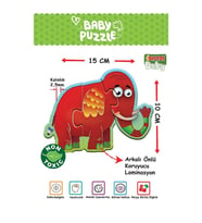 1727 BABY PUZZLE BENİM İLK PUZZLEM ORMAN HAYVANLARI