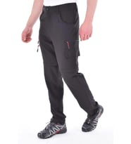 Ghassy Co Erkek Tactical Şort Olabilen Nefes Alan/hızlı Kuruyan 7 Cepli Outdoor Pantolon (Siyah)