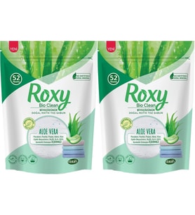 Dalan Roxy Bio Clean Matik Sabun Tozu 1.6Kg Aloe Vera (2 Li Set) (104 Yıkama)