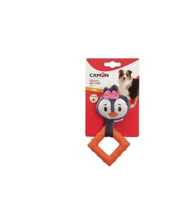 Camon Gıcırtılı TPR ve Polyester Eğlenceli Köpek Oyuncağı 20 Cm
