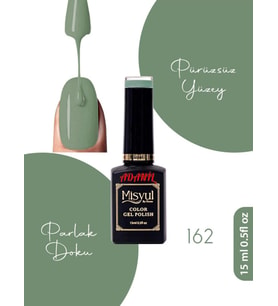 Adanil 15 ml Misyul Profesyonel Kalıcı Oje Mis-162