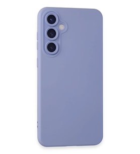 Galaxy S23 FE Kılıf Nano içi Kadife Silikon - Lila