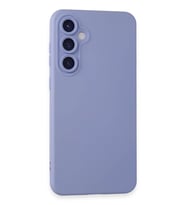 Galaxy S23 FE Kılıf Nano içi Kadife Silikon - Lila