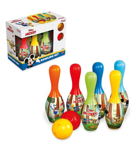 Mickey Mouse Bowling Seti - Spor Oyuncakları - Bovling Seti - Bovling Oyuncak