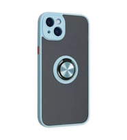 İphone 14 Kılıf Montreal Yüzüklü  Kapak - Buz Mi