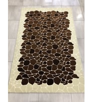 Saray Halı Klasik 10698 V 150X230 Kahve Krem 4 M2 Halı !