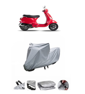 Vespa LX 125  Gri Motosiklet Brandası ARKA ÇANTA UYUMLU DEĞİLDİR