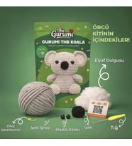 The Gurumi Koala Örgü Öğrenme Seti