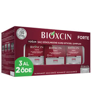 Bioxcin Forte Saç Dökülmesine Karşı Bakım Şampuanı 300 ml - 3 ADET