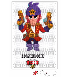 Brawl Stars Corsaır Colt Puzzle 240 Parça Yapboz