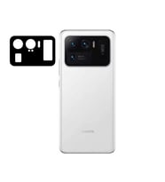 Xiaomi Mi 11 Ultra Zore 3D Kamera Camı Koruyucu (Siyah)