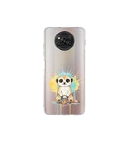 Poco X3 Pro ile Uyumlu Splash Mirket Tasarımlı Şeffaf Silikon Kılıf