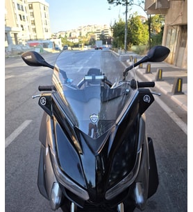 MOTOCAM Yamaha Xmax Ön Cam 2014-2017 Model 36cm Şeffaf Renkli 4mm SPORTİF