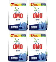 Omo Matik Çamaşır Deterjanı 30KG Color/Renkli (200 Yıkama) (4PK*7.5KG)