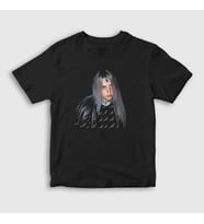 Presmono Unisex Çocuk Siyah Spider V2 Billie Eilish T-Shirt 154998tt
